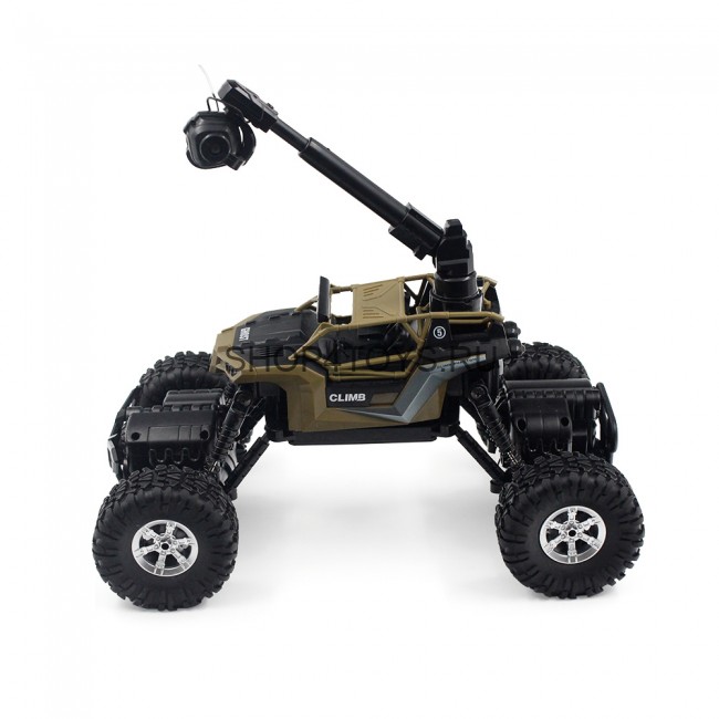 Радиоуправляемый краулер-амфибия Crazon Khaki Crawler 4WD c WiFi FPV камерой - 171604B Радиоуправляемый краулер-амфибия Crazon Khaki Crawler 4WD c WiFi FPV камерой - 171604B