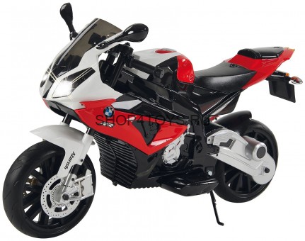 Детский электромотоцикл BMW S1000PR Red 12V - JT528-RED Детский электромотоцикл BMW S1000PR Red 12V - JT528-RED