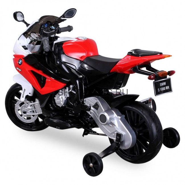 Детский электромотоцикл BMW S1000PR Red 12V - JT528-RED Детский электромотоцикл BMW S1000PR Red 12V - JT528-RED