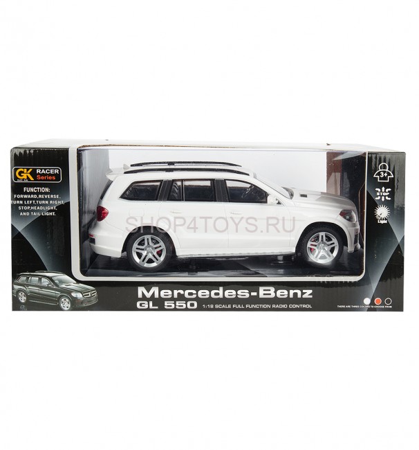 Радиоуправляемая машина Mercedes GL550 1:18 - 866-1820S-WHITE Радиоуправляемая машина Mercedes GL550 1:18 - 866-1820S-WHITE
