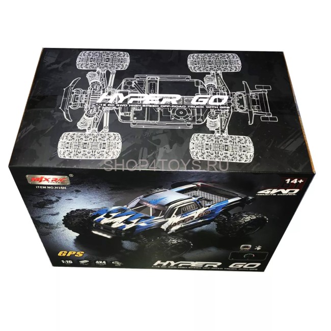 Радиоуправляемый джип MJX Hyper Go 4WD LED GPS 1:16 2.4G - MJX-H16H-2 Радиоуправляемый джип MJX Hyper Go 4WD LED GPS 1:16 2.4G - MJX-H16H-2