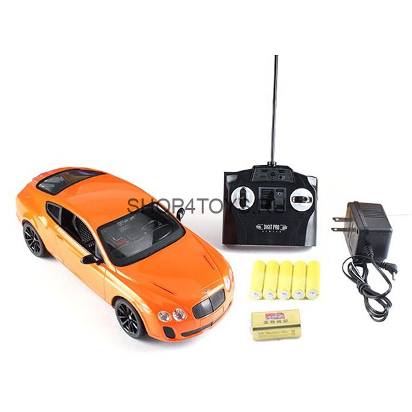 Радиоуправляемая машина Bentley GT Supersport Black 1:14 - MZ-2048