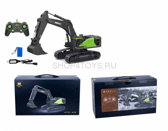 Радиоуправляемый экскаватор HUINA масштаб 1:14 2.4G - HN1593 Радиоуправляемый экскаватор HUINA масштаб 1:14 2.4G - HN1593