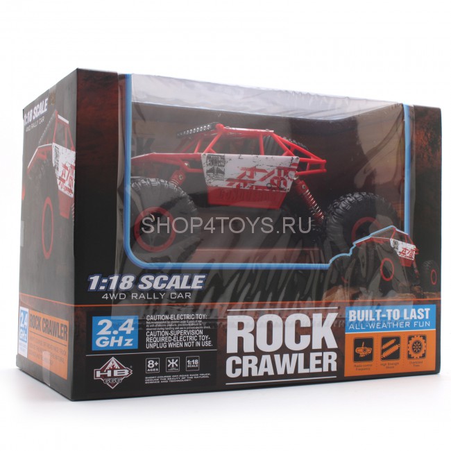 Радиоуправляемый краулер Rock Through 4WD 1:18 2.4G - HB-P1801