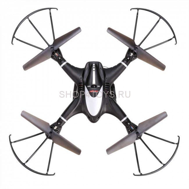 Радиоуправляемый квадрокоптер с барометром MJX X401H-B (черный) FPV 2.4G - X401H-B Радиоуправляемый квадрокоптер с барометром MJX X401H-B (черный) FPV 2.4G - X401H-B