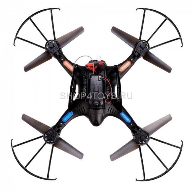 Радиоуправляемый квадрокоптер с барометром MJX X401H-B (черный) FPV 2.4G - X401H-B Радиоуправляемый квадрокоптер с барометром MJX X401H-B (черный) FPV 2.4G - X401H-B