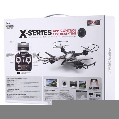 Радиоуправляемый квадрокоптер с барометром MJX X401H-B (черный) FPV 2.4G - X401H-B Радиоуправляемый квадрокоптер с барометром MJX X401H-B (черный) FPV 2.4G - X401H-B