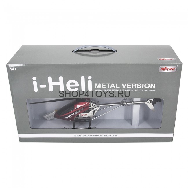 Радиоуправляемый вертолет MJX R/C i-Heli Shuttle Red T04/T604 - T04 Радиоуправляемый вертолет MJX R/C i-Heli Shuttle Red T04/T604 - T04