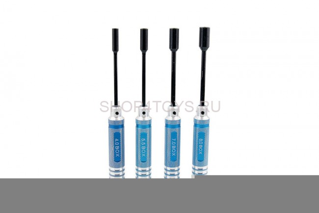 Набор торцевых отверток 5, 5.5, 7, 8 мм - HSP80213