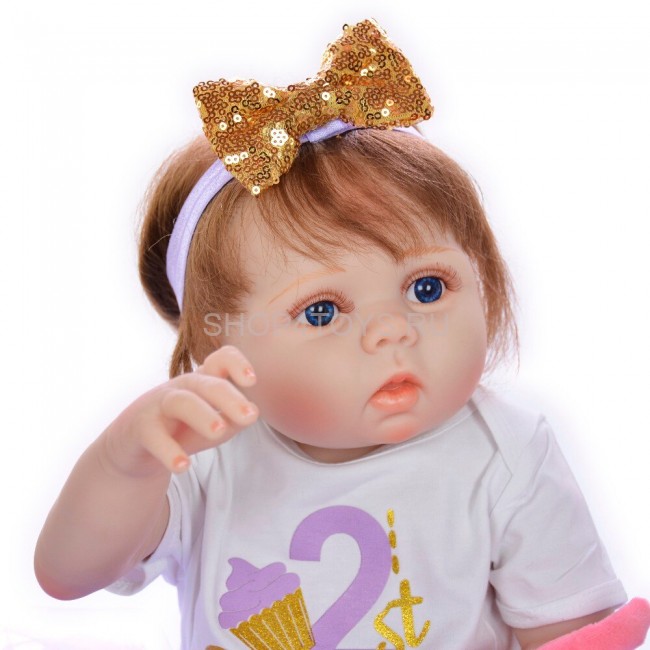 Реборн девочка силиконовая Фиона