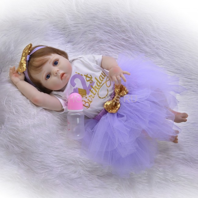 Реборн девочка силиконовая Фиона