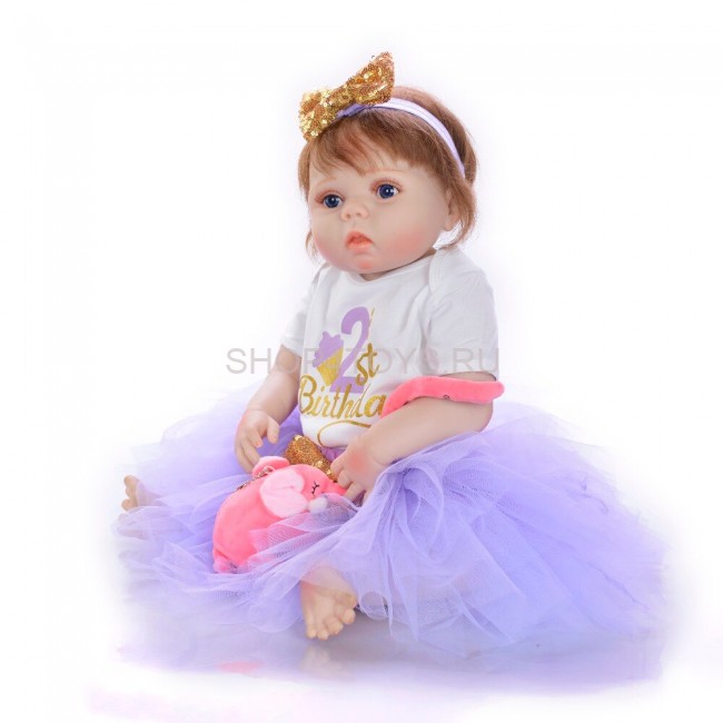 Реборн девочка силиконовая Фиона