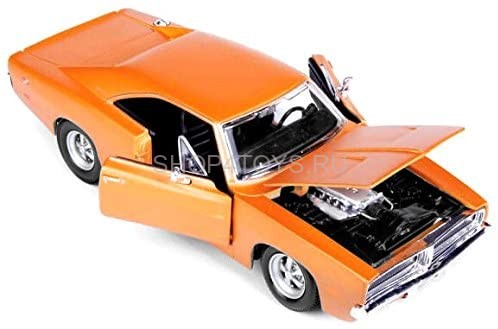 Сборная металлическая модель Maisto 1969 Dodge Charger R/T 1:24 - 39900 Сборная металлическая модель Maisto 1969 Dodge Charger R/T 1:24 - 39900