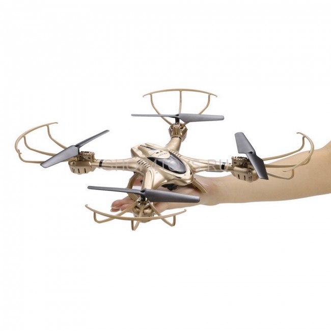 Радиоуправляемый квадрокоптер с барометром MJX X401H-G (золотой) FPV 2.4G - X401H-G Радиоуправляемый квадрокоптер с барометром MJX X401H-G (золотой) FPV 2.4G - X401H-G