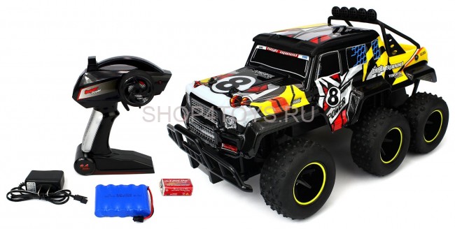 Радиоуправляемый гоночный пикап YED 6WD 1:10 2.4G - YE81505 Радиоуправляемый гоночный пикап YED 6WD 1:10 2.4G - YE81505