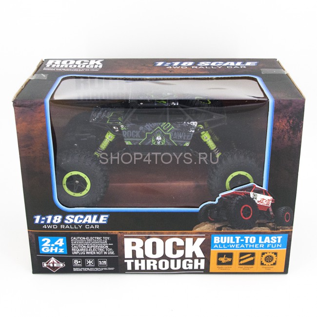 Радиоуправляемый краулер Rock Through 4WD 1:18 2.4G - HB-P1803 Радиоуправляемый краулер Rock Through 4WD 1:18 2.4G - HB-P1803