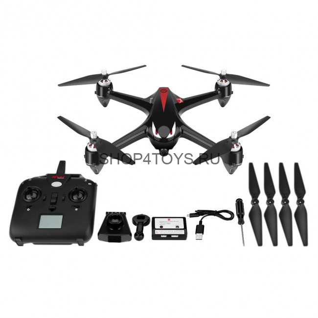 Радиоуправляемый квадрокоптер MJX R/C Black Bugs 2 GPS FPV WiFi Brushless 2.4G - B2W-BLACK Радиоуправляемый квадрокоптер MJX R/C Black Bugs 2 GPS FPV WiFi Brushless 2.4G - B2W-BLACK