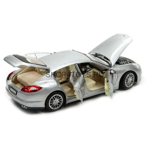 Металлическая модель машины Porsche Panamera Silver 1:18 - MZ-2017A Металлическая модель машины Porsche Panamera Silver 1:18 - MZ-2017A