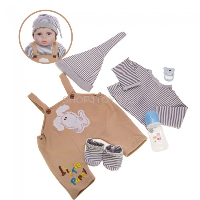 Реборн мальчик силиконовый Марк