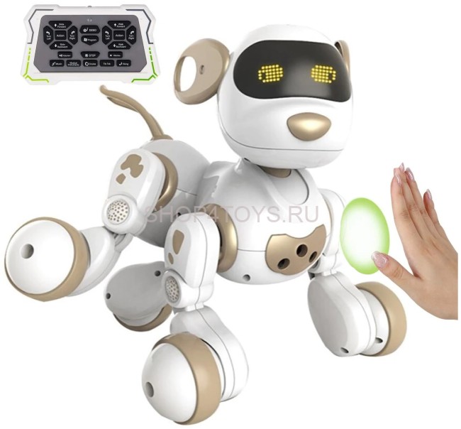 Радиоуправляемая собака-робот Smart Robot Gold Dog ''Dexterity'' - AW-18011-GOLD Радиоуправляемая собака-робот Smart Robot Gold Dog ''Dexterity'' - AW-18011-GOLD