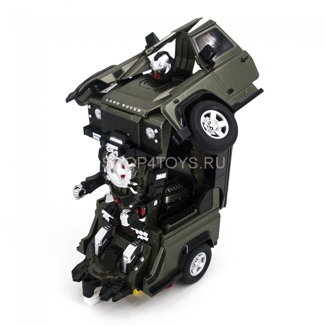 Радиоуправляемый трансформер MZ Land Rover Defender Green 1:14 - 2805P Радиоуправляемый трансформер MZ Land Rover Defender Green 1:14 - 2805P