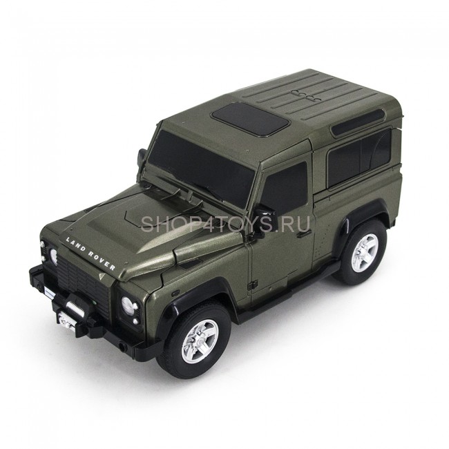 Радиоуправляемый трансформер MZ Land Rover Defender Green 1:14 - 2805P Радиоуправляемый трансформер MZ Land Rover Defender Green 1:14 - 2805P