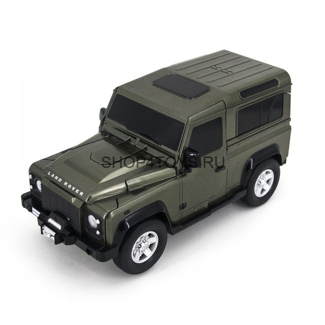 Радиоуправляемый трансформер MZ Land Rover Defender Green 1:14 - 2805P Радиоуправляемый трансформер MZ Land Rover Defender Green 1:14 - 2805P