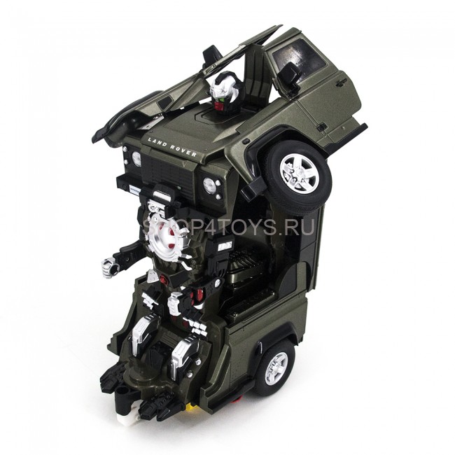 Радиоуправляемый трансформер MZ Land Rover Defender Green 1:14 - 2805P Радиоуправляемый трансформер MZ Land Rover Defender Green 1:14 - 2805P