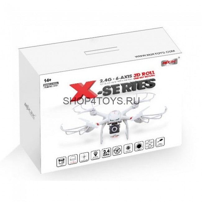 Радиоуправляемый квадрокоптер MJX X101A c FPV камерой - X101A-4015 Радиоуправляемый квадрокоптер MJX X101A c FPV камерой - X101A-4015