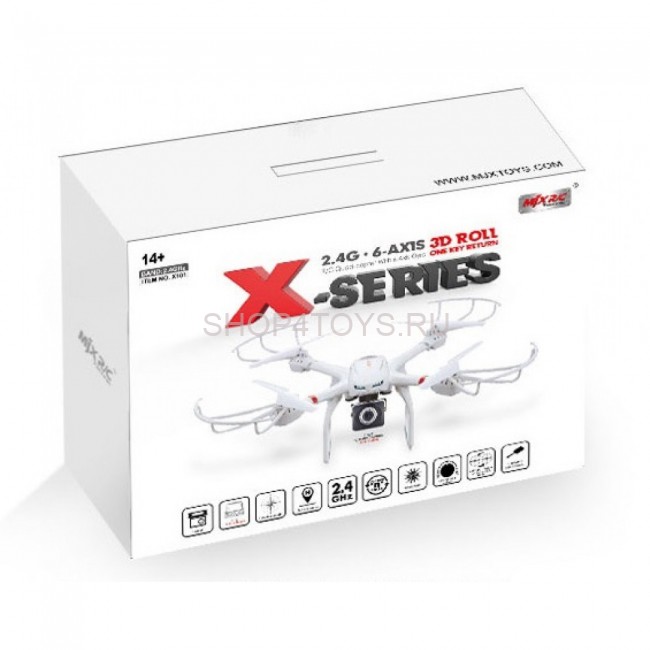 Радиоуправляемый квадрокоптер MJX X101A c FPV камерой - X101A-4015 Радиоуправляемый квадрокоптер MJX X101A c FPV камерой - X101A-4015
