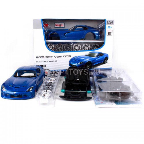 Сборная металлическая модель Maisto 2013 SRT Viper GTS 1:24 - 39900 Сборная металлическая модель Maisto 2013 SRT Viper GTS 1:24 - 39900