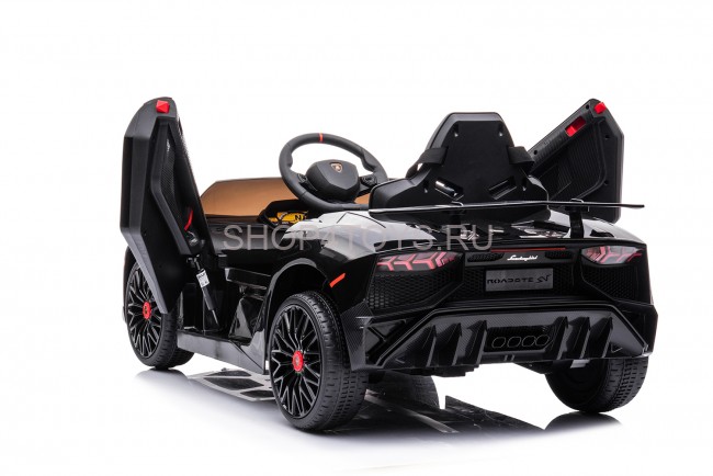 Детский электромобиль Lamborghini Aventador SV Roadster 2WD 12V - BDM0931-BLACK Детский электромобиль Lamborghini Aventador SV Roadster 2WD 12V - BDM0931-BLACK