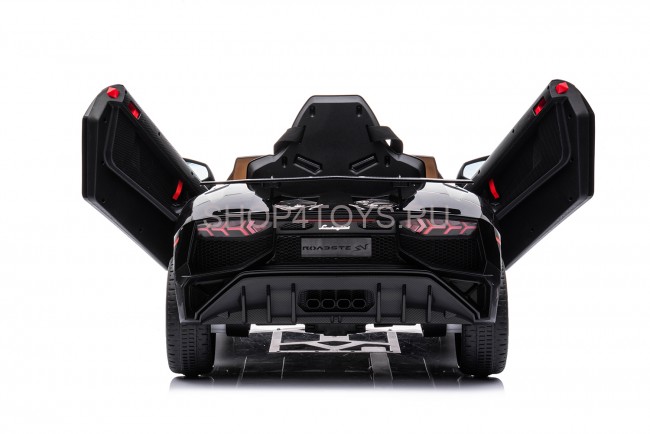Детский электромобиль Lamborghini Aventador SV Roadster 2WD 12V - BDM0931-BLACK Детский электромобиль Lamborghini Aventador SV Roadster 2WD 12V - BDM0931-BLACK