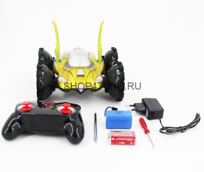 Радиоуправляемая амбифия перевертыш YED Yellow Aqua Stunt - YE8881-Y Радиоуправляемая амбифия перевертыш YED Yellow Aqua Stunt - YE8881-Y