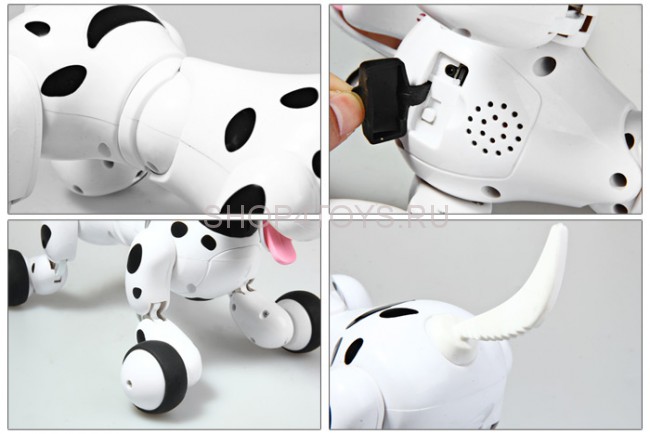 Радиоуправляемая умная собачка HappyCow Smart Dog Black - 777-338-RU Радиоуправляемая умная собачка HappyCow Smart Dog Black - 777-338-RU