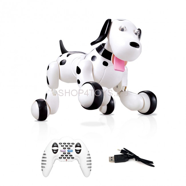 Радиоуправляемая умная собачка HappyCow Smart Dog Black - 777-338-RU Радиоуправляемая умная собачка HappyCow Smart Dog Black - 777-338-RU