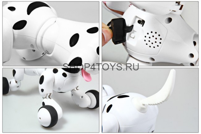 Радиоуправляемая умная собачка HappyCow Smart Dog Black - 777-338-RU Радиоуправляемая умная собачка HappyCow Smart Dog Black - 777-338-RU