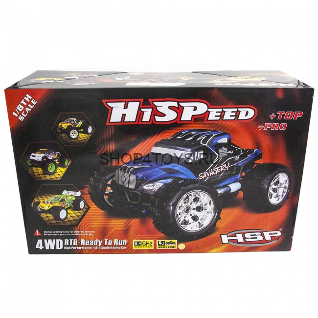 Радиоуправляемый джип HSP Savagery 4WD 1:8 2.4G - 94996-97291 Радиоуправляемый джип HSP Savagery 4WD 1:8 2.4G - 94996-97291