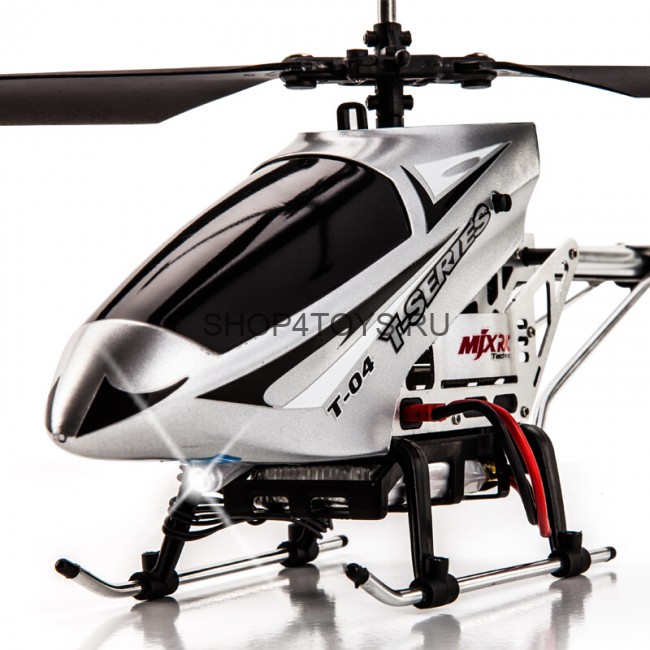 Радиоуправляемый вертолет MJX R/C i-Heli Shuttle Silver T64/T604 - T64 Радиоуправляемый вертолет MJX R/C i-Heli Shuttle Silver T64/T604 - T64