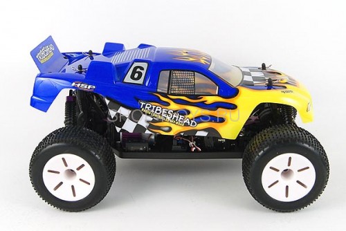 Радиоуправляемый внедорожник HSP Electric Truggy Tribeshead 4WD 1:10 - 94115 - 2.4G