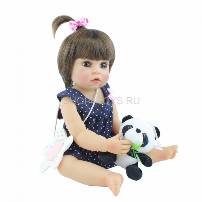 Реборн силиконовая девочка Настюша