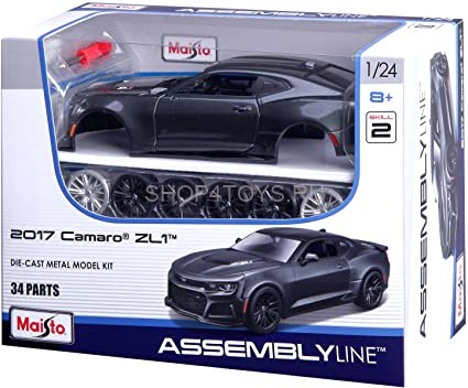 Сборная металлическая модель Maisto 2017 Camaro ZL1 1:24 - 39900 Сборная металлическая модель Maisto 2017 Camaro ZL1 1:24 - 39900