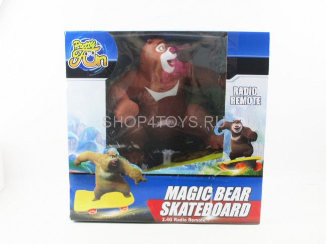Радиоуправляемый медведь на скейтбордe Magic Bear - 6012-1 Радиоуправляемый медведь на скейтбордe Magic Bear - 6012-1