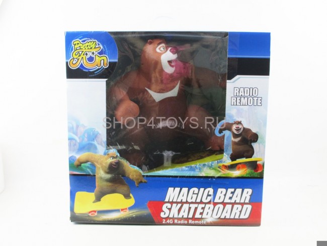 Радиоуправляемый медведь на скейтбордe Magic Bear - 6012-1 Радиоуправляемый медведь на скейтбордe Magic Bear - 6012-1
