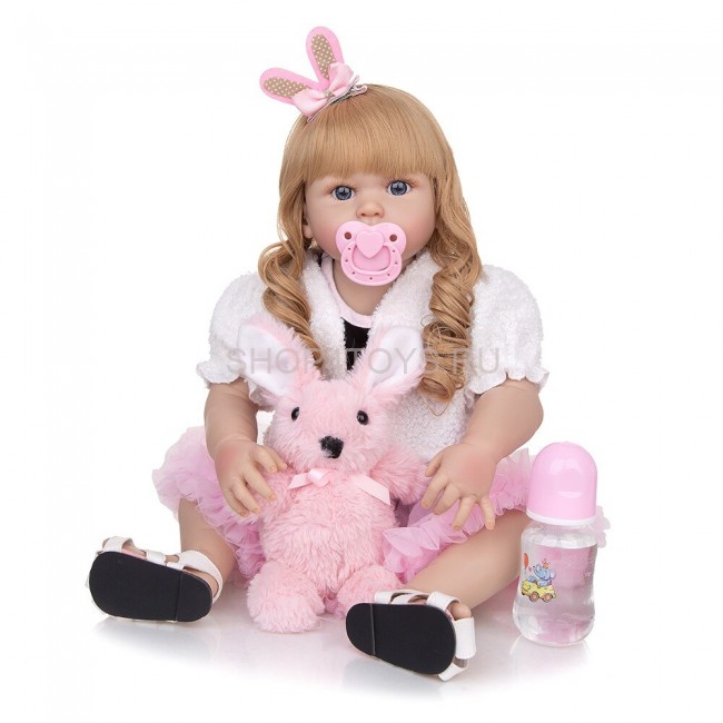 Реборн силиконовая девочка Мэриэль