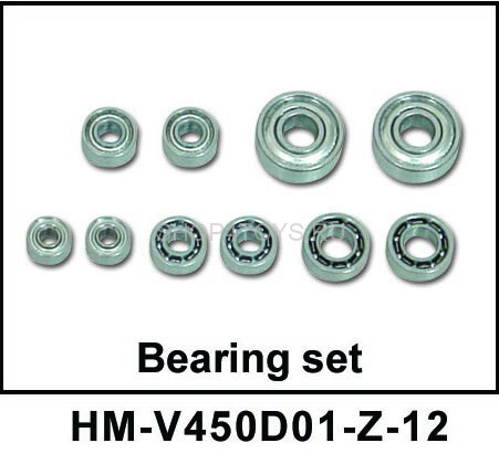 Комплект подшипников Walkera - HM-V450D01-Z-12 Комплект подшипников Walkera - HM-V450D01-Z-12