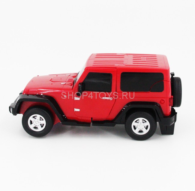 Радиоуправляемый робот трансформер Jeep Rubicon Red 1:14 - 2329PF Радиоуправляемый робот трансформер Jeep Rubicon Red 1:14 - 2329PF