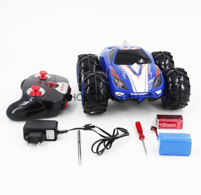 Радиоуправляемая машина амфибия YED Aqua Stunt Blue - YE81409 Радиоуправляемая машина амфибия YED Aqua Stunt Blue - YE81409