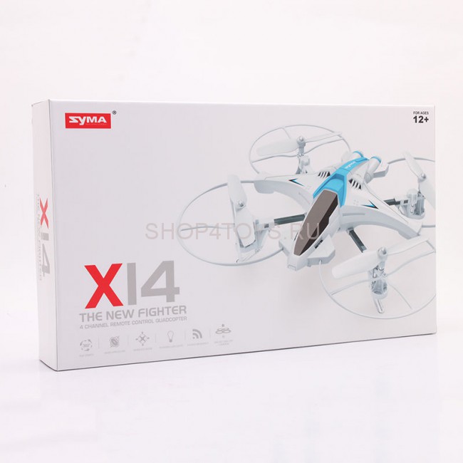 Радиоуправляемый квадрокоптер Syma X14 Fighter 2.4G - X14 Радиоуправляемый квадрокоптер Syma X14 Fighter 2.4G - X14