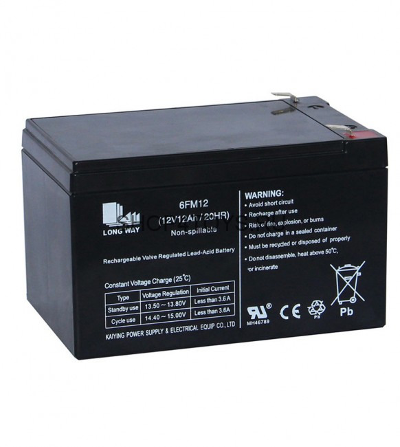 Аккумулятор Long Way 12V12Ah/20Hr - LW-6FM12 Аккумулятор Long Way 12V12Ah/20Hr - LW-6FM12